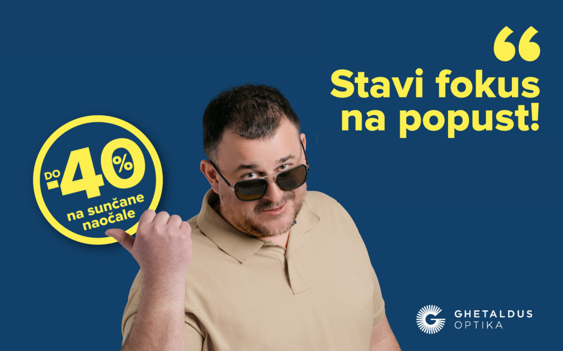 Fokus na popust u Ghetaldus optici