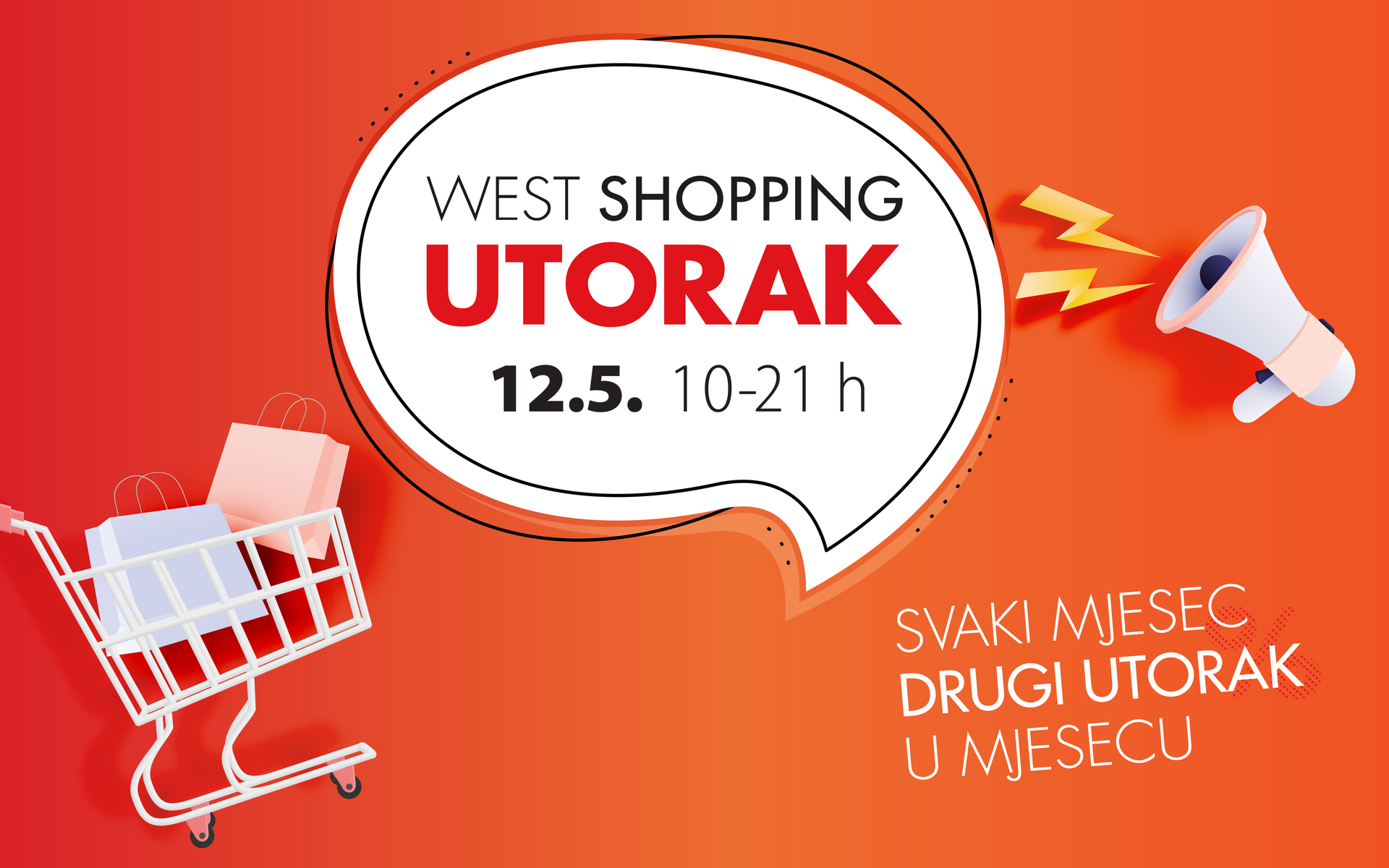West Shopping Utorak 12.5.
