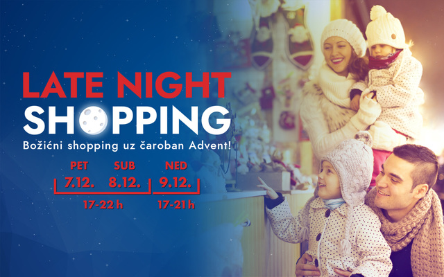 Late Night Shopping 7.12 - 9-13