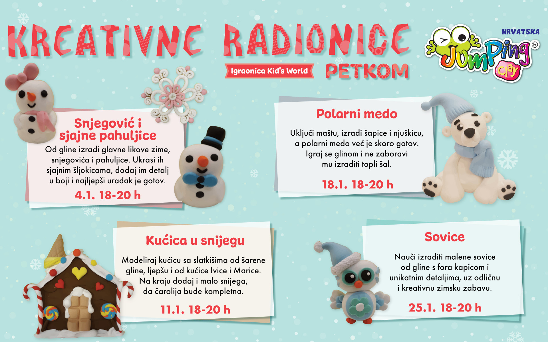 Kreativne radionice petkom