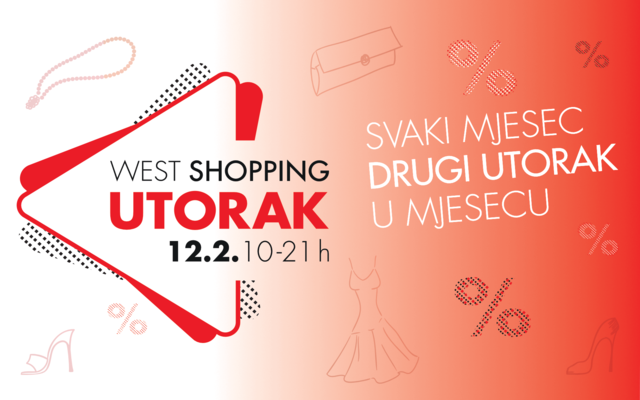 West Shopping Utorak i najbolji popusti