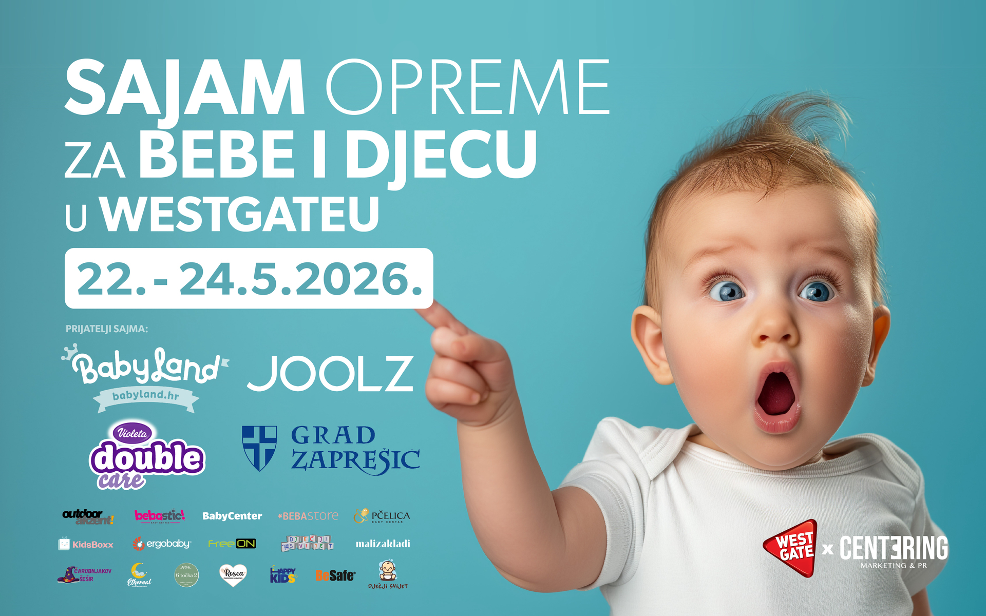 Bliži nam se novo izdanje Sajma beba u Westgateu!