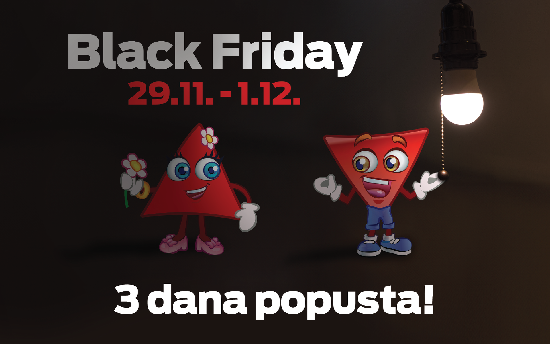 Black Friday: stiže nam 3 dana popusta!