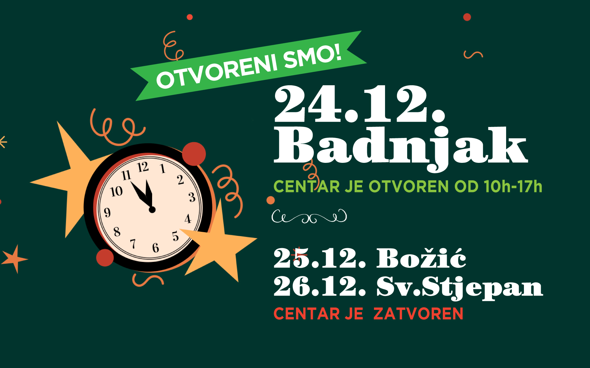 Blagdansko radno vrijeme