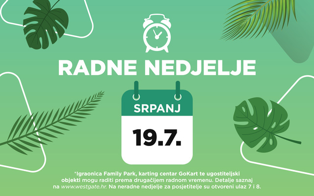 Radne nedjelje 2026.