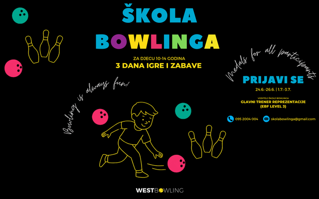 Prijavi se u školu bowlinga!