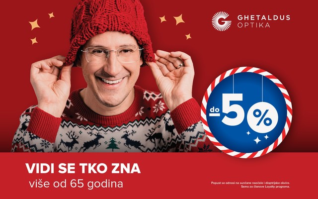 Popusti do -50% u Ghetaldus optici