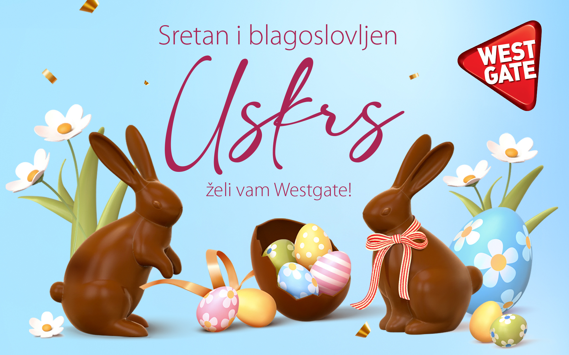  Sretan Uskrs želi ti Westgate City!